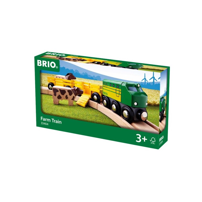 Brio trein met boerderijdieren