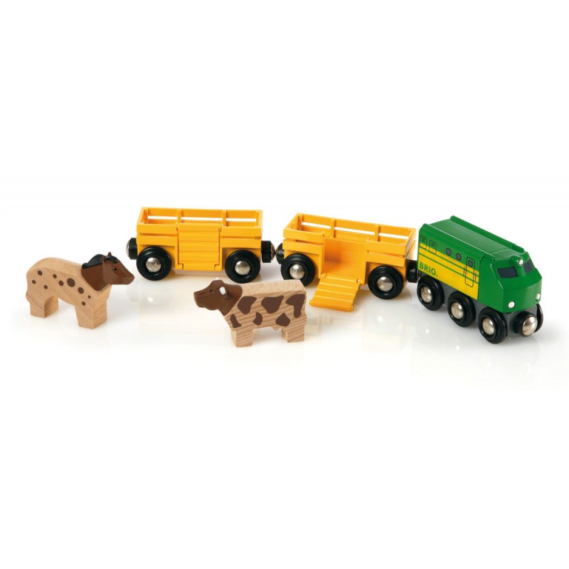 Brio trein met boerderijdieren