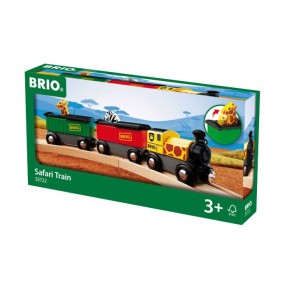 Brio trein met safari dieren