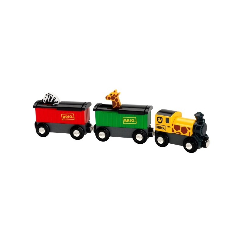 Brio trein met safari dieren