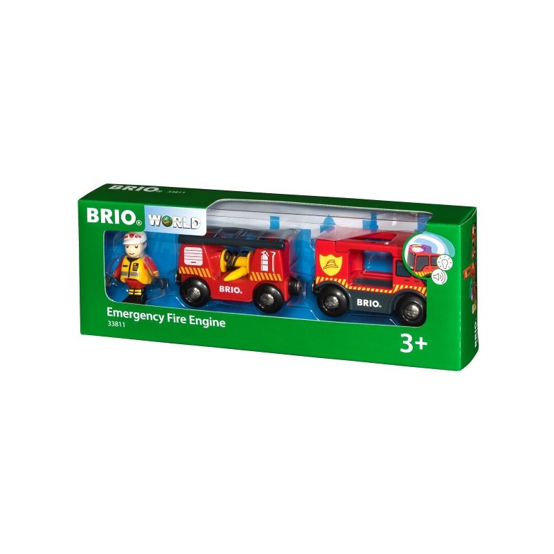 Brio brandweer locomotief