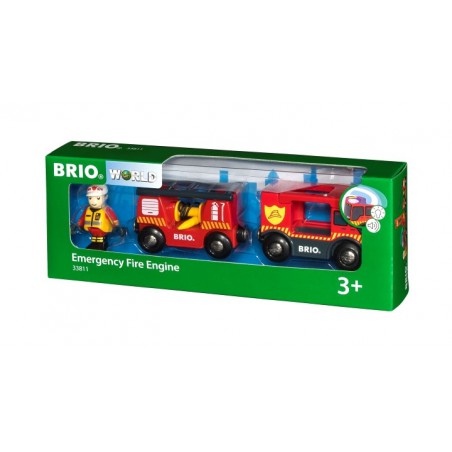 Brio brandweer locomotief