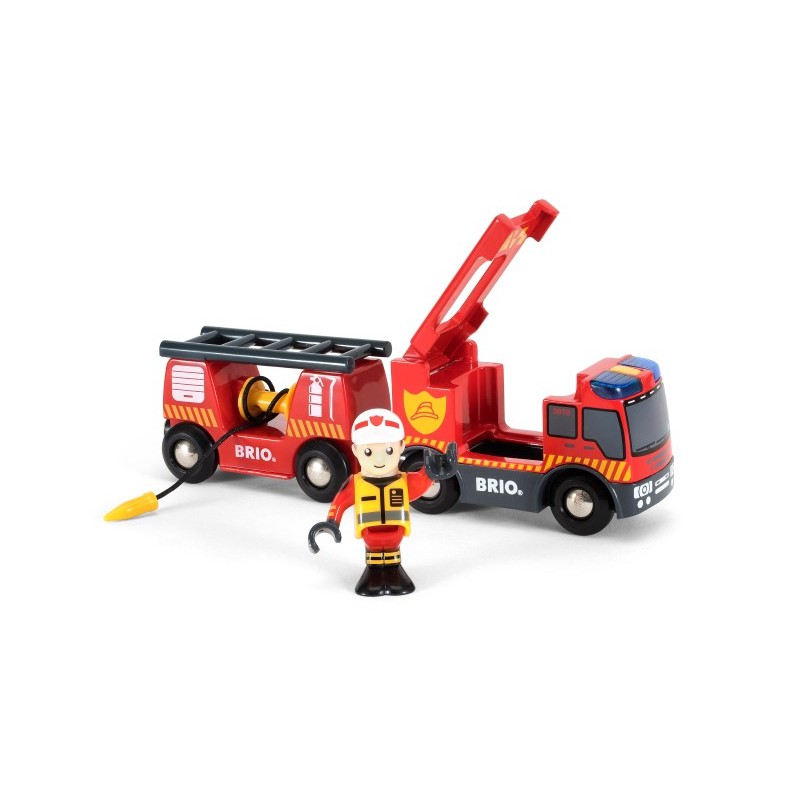 Brio brandweer locomotief