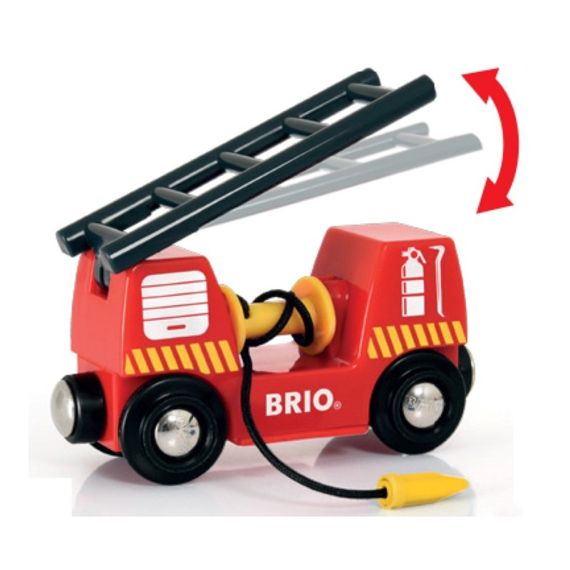 Brio brandweer locomotief
