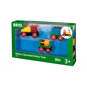 Brio trein op batterijen