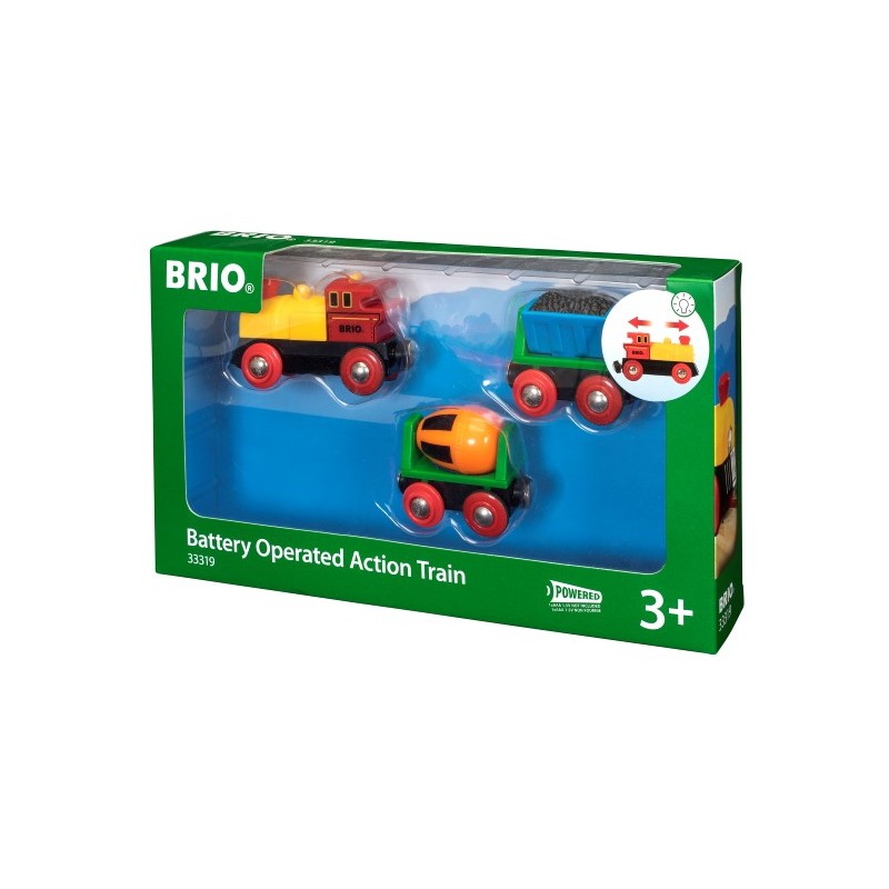 Brio trein op batterijen