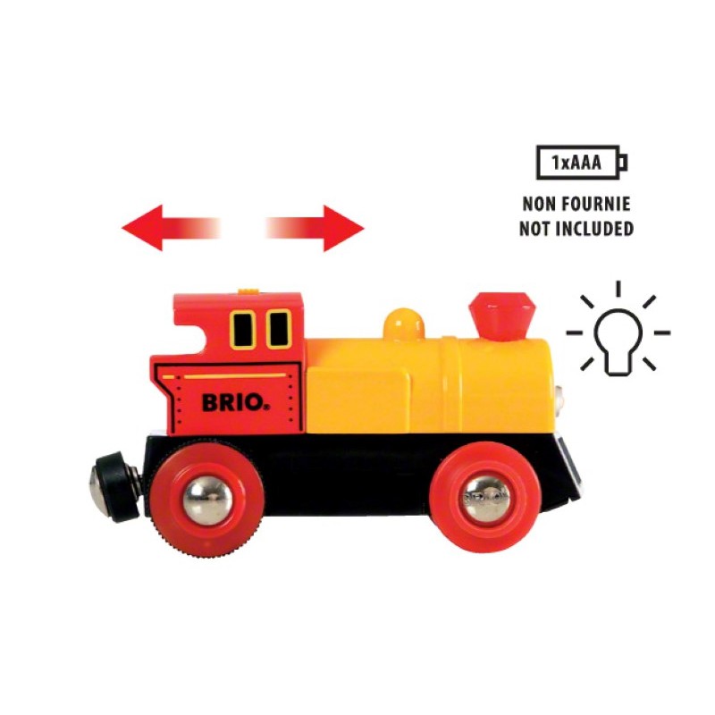 Brio trein op batterijen