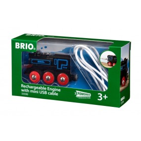 Brio oplaadbare locomotief met mini USB- kabel