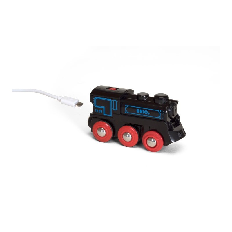Brio oplaadbare locomotief met mini USB- kabel