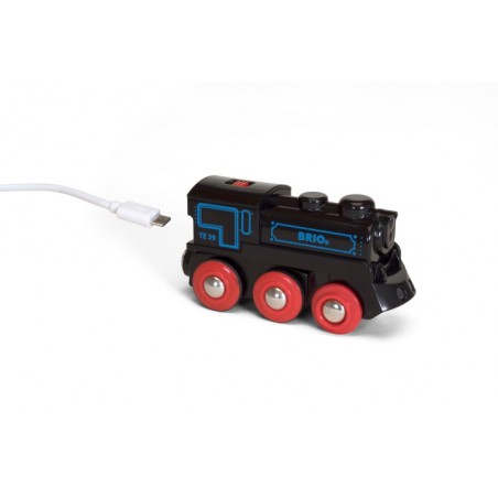 Brio oplaadbare locomotief met mini USB- kabel