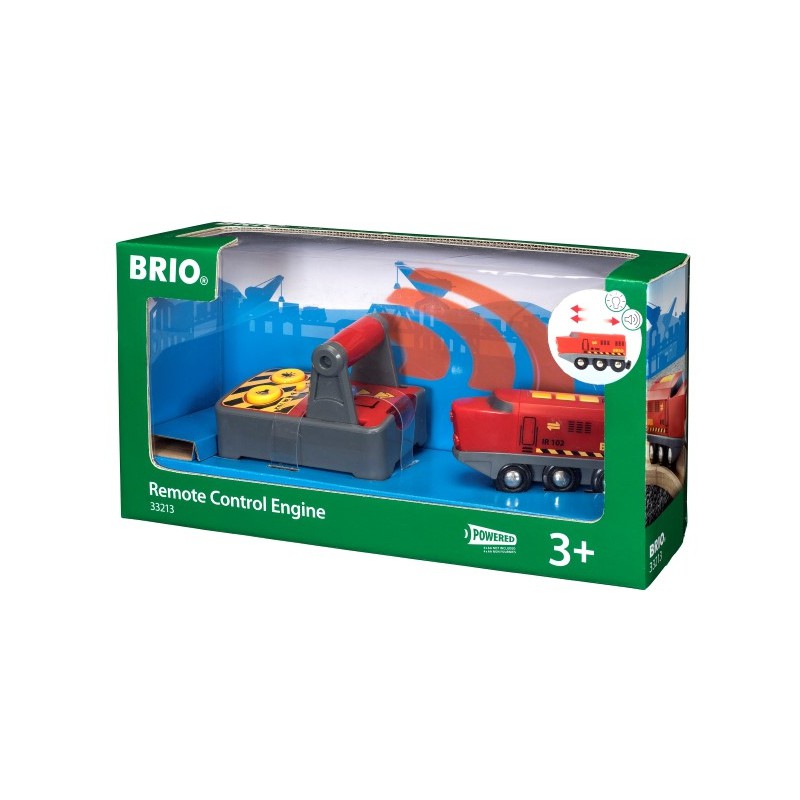 Brio rode RC locomotief met afstandsbediening