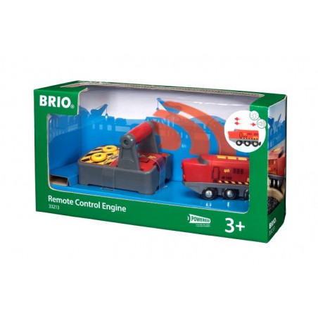 Brio rode RC locomotief met afstandsbediening