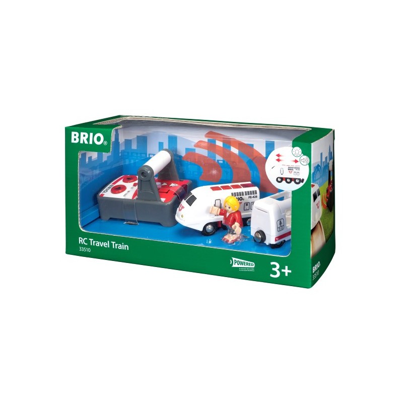 Brio witte RC locomotief met afstandsbediening