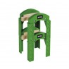 Brio groene spoorbrug pijlers