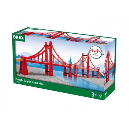 Brio - 33683 Dubbele hangbrug