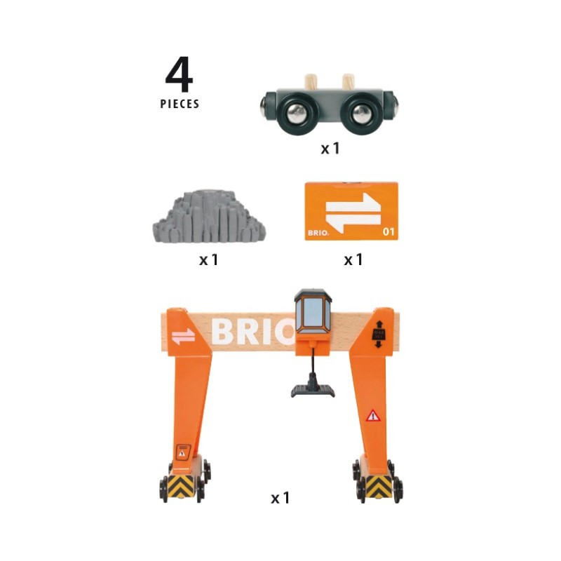 Brio container laadkraan