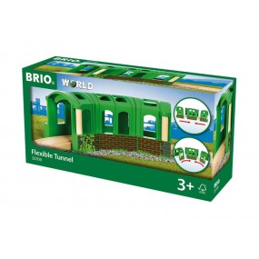 Brio groene flexibele tunnel