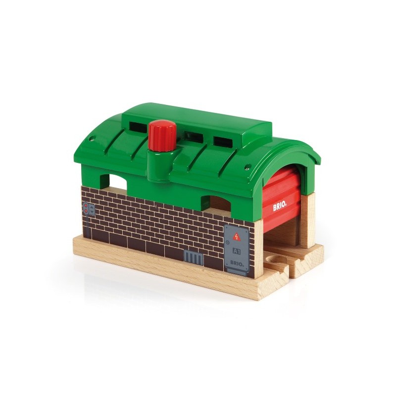 Brio treingarage met roldeuren