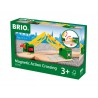 Brio magnetische spoorwegovergang