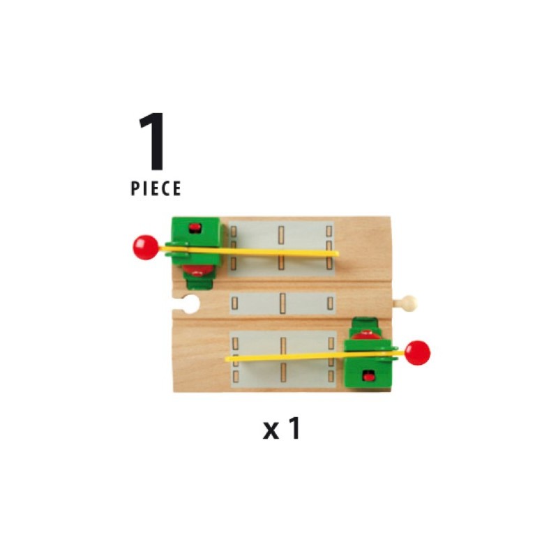 Brio magnetische spoorwegovergang