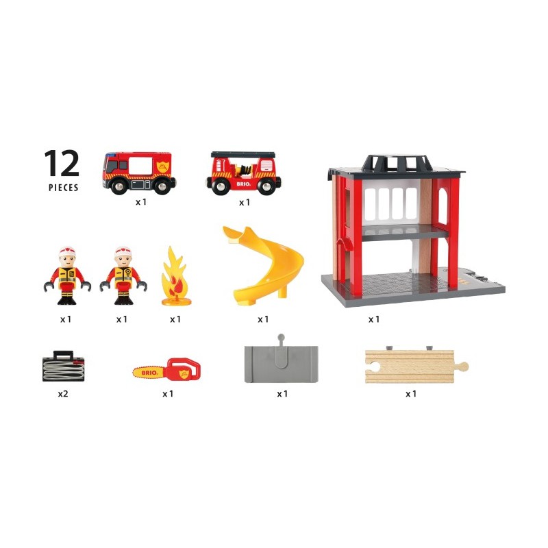 Brio grote brandweerkazerne