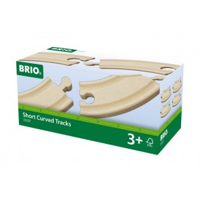 Brio gebogen korte rails