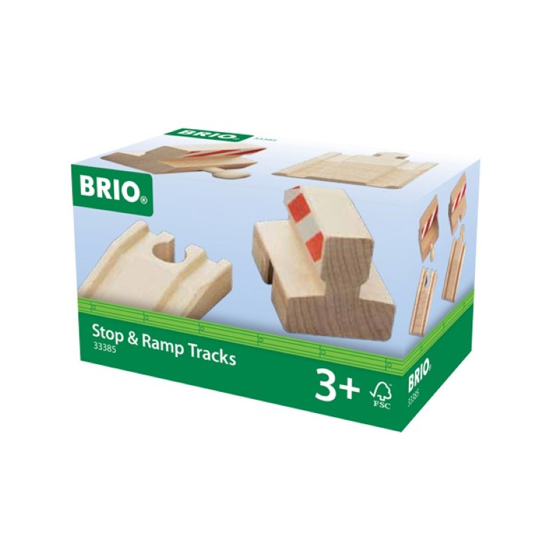 Brio stootblokken en hellingen