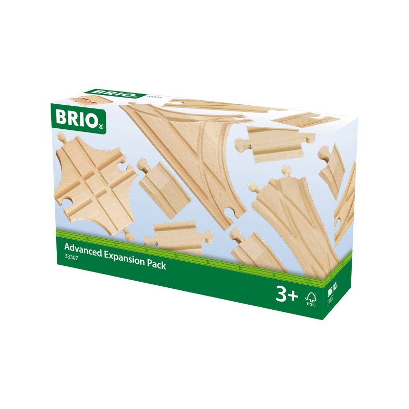 Brio rails uitbreidingsset voor experts
